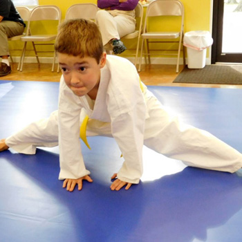 Child Stretching