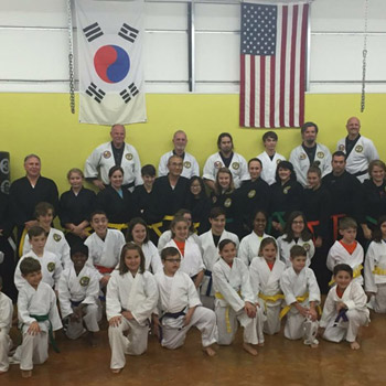 Martial Arts Class Photo